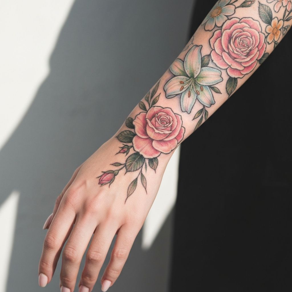 Floral Sleeve